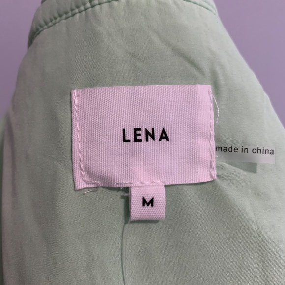 NWT Green and White Sleeveless Tweed Minidress - Picture 5 of 8